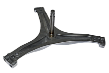 Крестовина барабана стиральной машины Атлант, лучи 23,7 см, вал 12,3 см, d - 20 мм, крепление под болт, код 730136201500, нержавейка