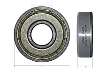 Подшипник 608 ZZ, AITON