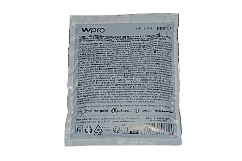 Порошок для удаления накипи WPRO, 12 шт/уп