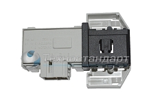 УБЛ Bosch, 3 контакта, белое, короткое,  код 610147 