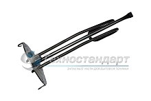 Тэн для водонагревателя, для Ariston, 1500W, нержавейка, резьба под анод М5, тип RF (VLS),  фланец 125