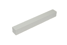 Камень для полировки и чистки коллектора 12х12х100 мм, белый, мягкий абразив