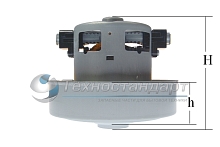Мотор пылесоса Samsung, 1800 W, H=119 мм, h=35 мм, D=135 мм, d=84 мм