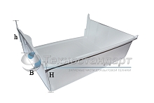 Ящик холодильника Атлант-Минск, верхний, средний, код 769748401800, замена 769748300800, 769748401801