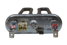 Тэн 1750W, прямой, с отверстием под датчик, L=185 мм, l=12 мм, резинка с "юбкой", Irca, Kawai, для современных Elecrtrolux, Zanussi