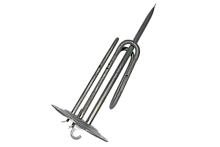 Тэн для водонагревателя, для Ariston, 2500W, нержавейка, резьба под анод М5, фланец 125