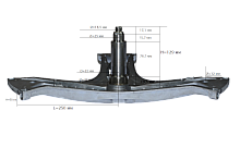 Крестовина барабана стиральной машины Bosch (для барабанов Bosch 680842, 771563), втулка из нержавейки