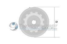 Втулка шнека мясорубки Zelmer, Philips, D=35 мм