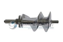 Шнек для мясорубки Moulinex, посадка-шестигранник (сторона 6 мм), L=114,6 мм, D=43 мм, код SS-989843