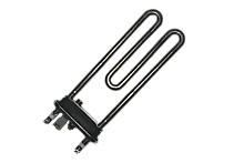 Тэн 1450W, прямой, с датчиком, L=185 мм, l=11 мм, резинка с "юбкой", Beko, код 2882602600, замена 26863402500, 2882602500,2863402600