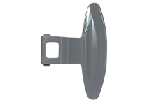 Ручка люка LG, код 3650ER3002B, 3650EN3005A,1.25.017.00, 3119001, серая, с крючком