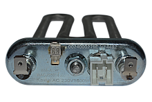 Тэн 1800W, прямой, с датчиком, для стиральной машины Haier, код 0024000279E, мини клемма заземления
