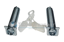 Ремкомплект двери ПММ 2 пружины+2 тросика, Bosch, код 00754869