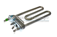 Тэн 1460W, прямой, с отверстием под датчик, L=150 мм, l=14 мм, резинка ровная, код 299508