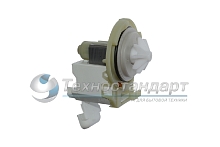 Помпа на 3 длинных защелках (по радиусу), выводы назад, раздельно, Copreci, для полноразмерных ПММ Bosch