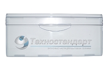 Панель ящика холодильника Атлант-Минск, прозрачная, H=210 мм, L= 465 мм, код 774142100900, замена 774142100901, оригинал