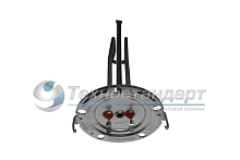 Тэн для водонагревателя, для Ariston, 1500W, нержавейка, резьба под анод М5, тип RF (VLS),  фланец 125