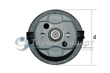 Мотор пылесоса Samsung, 2400 W, H=121 мм, h=37 мм, D=137 мм, d=97 мм, VCM M-30AU, Китай, код DJ31-00125C