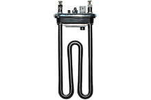 Тэн 1800W, прямой, с датчиком, для стиральной машины Haier, код 0024000279E, мини клемма заземления
