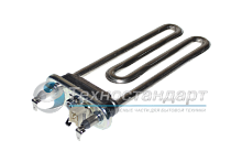 Тэн 1750W, прямой, с датчиком, для Атлант, код 908092001632, 903443300014, 908092000062, 908092001617