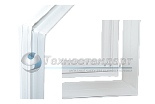 Уплотнитель двери Атлант-Минск, для морозильной камеры, 560 x 685 мм, в паз, код 769748901502, 331603301000