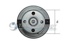 Мотор пылесоса LG, Electrolux, 1800 W, H=106 мм, h=23 мм, D=138 мм, d=83 мм