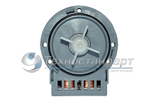 Помпа на 3 винтах, универсальная, выводы  назад, раздельно, с термопредохранителем, Askoll 25-30W, СТАРОГО образца, САМАЯ ХОДОВАЯ, код 144997