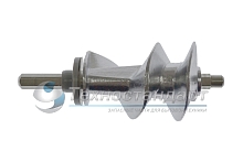 Шнек для мясорубки Moulinex, посадка-шестигранник (сторона 8 мм), L=113.2 мм, D=43 мм