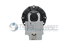 Помпа на 3 винтах, универсальная, выводы  назад, вместе, для Indesit, Ariston (тип Plaset), Leili