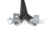 Тэн для водонагревателя "сухой", 1000W, L=435мм, l=400мм, b=12мм