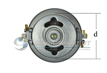 Мотор пылесоса LG, 2200 W, H=121-124 мм, h=27 мм, D=135 мм, d=83 мм