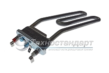 Тэн 1800W, гнутый, с отверстием под датчик, L=200 мм, l=18 мм, широкая резинка, для Ardo, Indesit w84txexbg///, код 255085,088218 Irca, Thermowatt