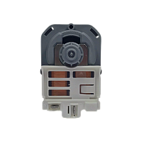 Помпа на 3 защелках, для Electrolux, Zanussi, выводы назад, раздельно, НОВОГО ОБРАЗЦА, 40W, Askoll