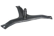 Крестовина барабана стиральной машины Bosch, лучи 24 см, вал 8,2 см, крепление под болт, код 00473774, втулка из нержавейки