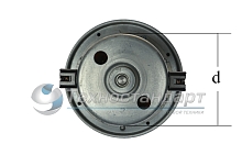 Мотор пылесоса Samsung, 1400 W, H=112-115 мм, h=34 мм, D=135 мм, d=83 мм, с выступом