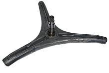 Крестовина барабана для стиральной машины LG, лучи 26,2 см, вал 10,3 см, d 30 мм, код MHW62461301