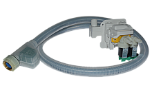 Шланг заливной с клапаном Аквастоп Bosch, код 8001227989