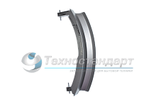Ручка люка Bosch, серебристая, код 751783, 648581, 751786, 12023101, 9000534076